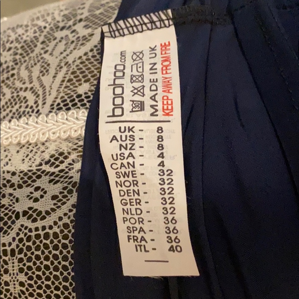 boohoo Lisa High Neck Slinky Dress - Picture 5 of 6